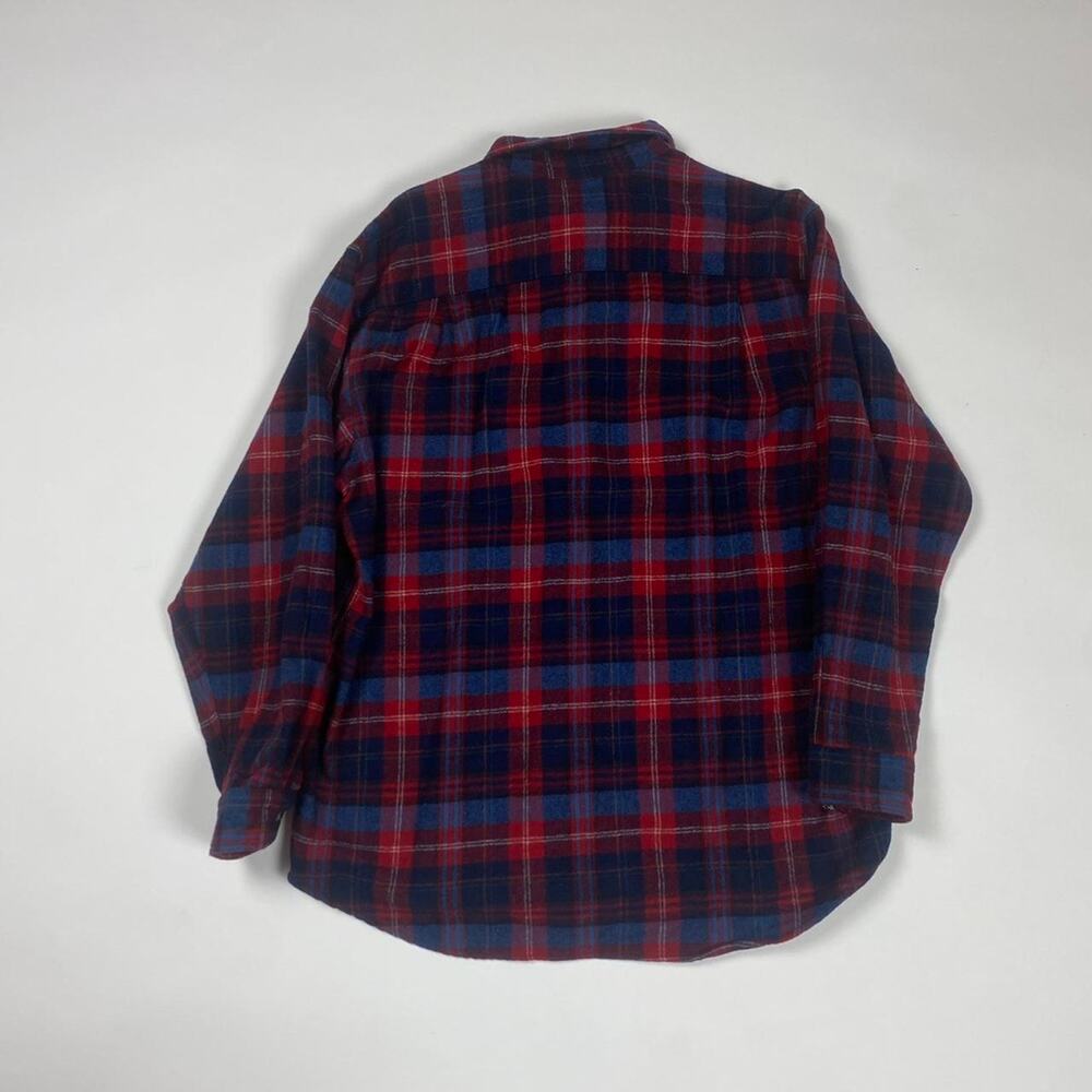Pendleton Blue & Red Button Up - image 3